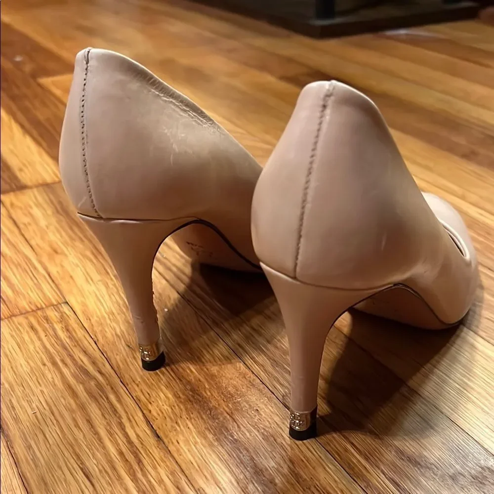 Tory Burch Astoria Pumps Size 7.5, Camellia Pink